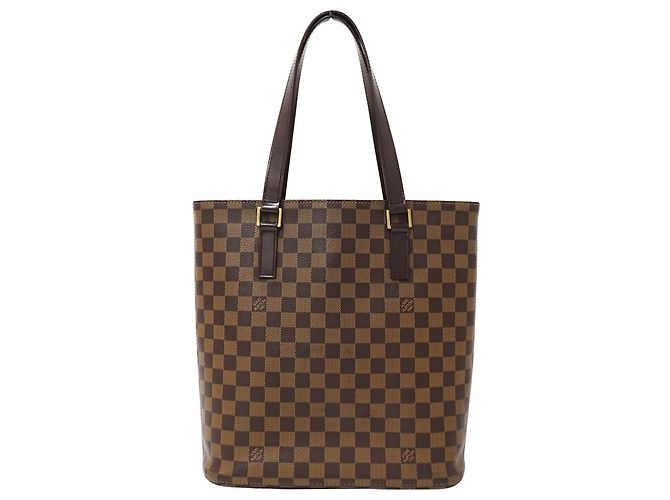 Borsa Tote Louis Vuitton Damier Canvas Marrone Damier ebene