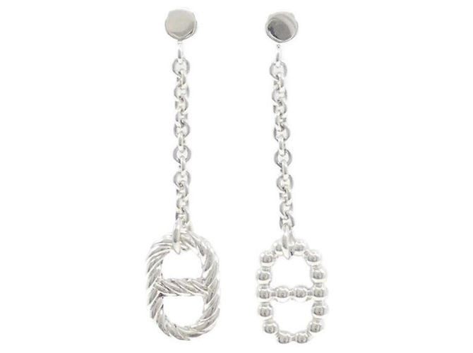Hermès Boucles d'oreilles pendantes Hermes 925 Silver