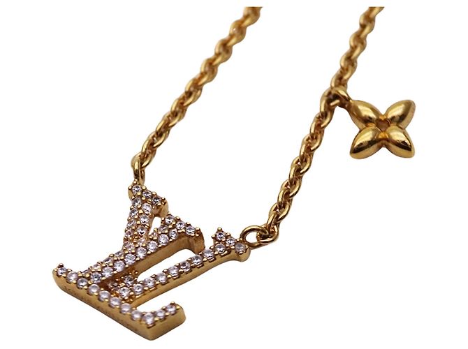 Collier en or Louis Vuitton pour femmes Doré