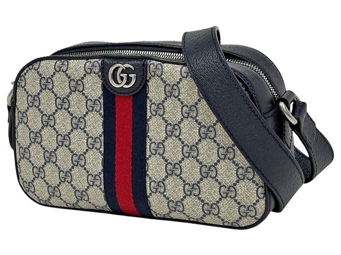Borsa a tracolla Gucci Ophidia Sherry Line Web Double G