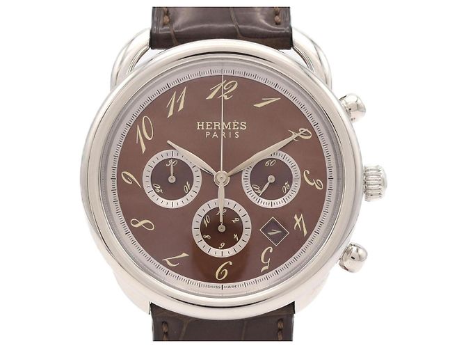 Hermès Relógio Automático Hermes Arceau Chrono AR4.910 SS