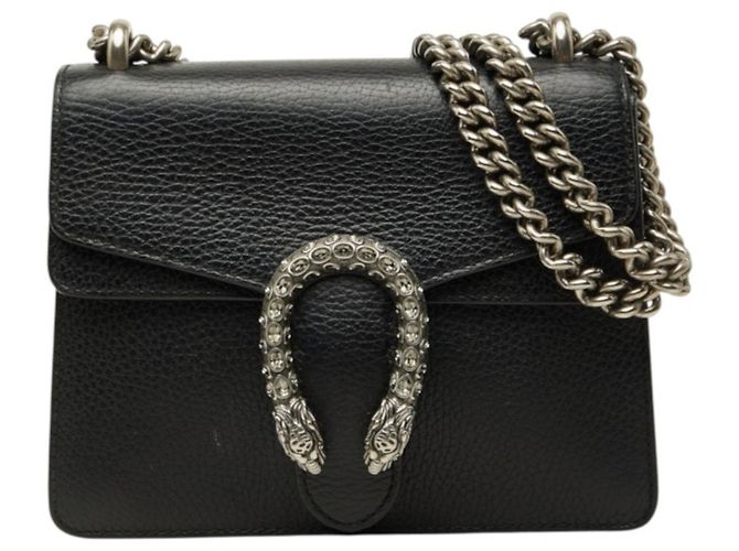 Borsa a tracolla con catena Gucci Dionysus Multicolore Beige