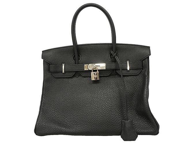 Hermès Sac à main Hermes Birkin 30 Noir