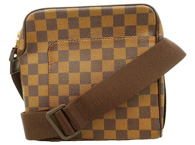 Borsa a spalla Louis Vuitton Damier Olaf PM Damier ebene