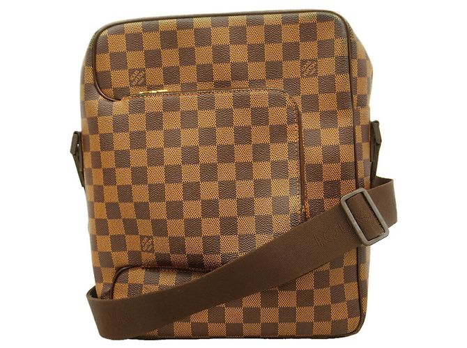 Sac à épaule Louis Vuitton Damier Olaf MM Damier ebène