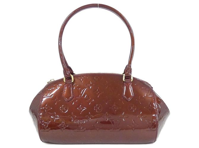 Borsa a tracolla Louis Vuitton Vernis Sherwood PM Rosso