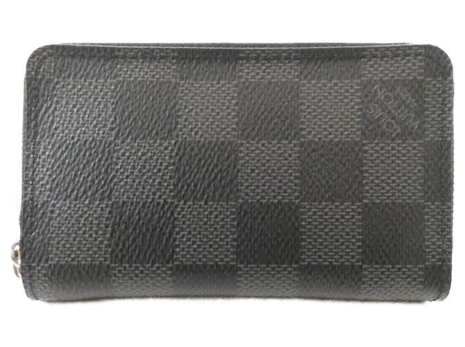 Louis Vuitton Damier Graphite Zippy Coin Purse Damier ebene