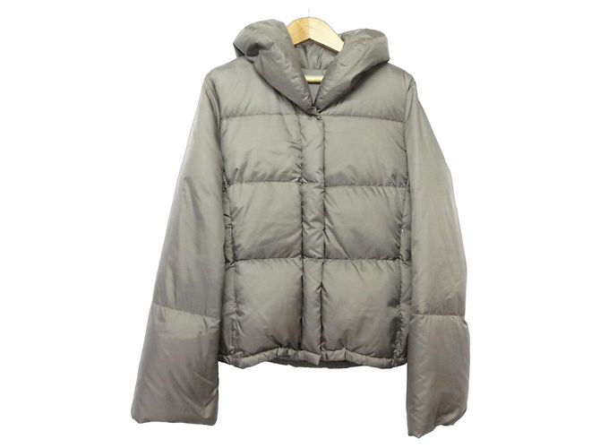 Casaco de Penas theory luxe Marrom