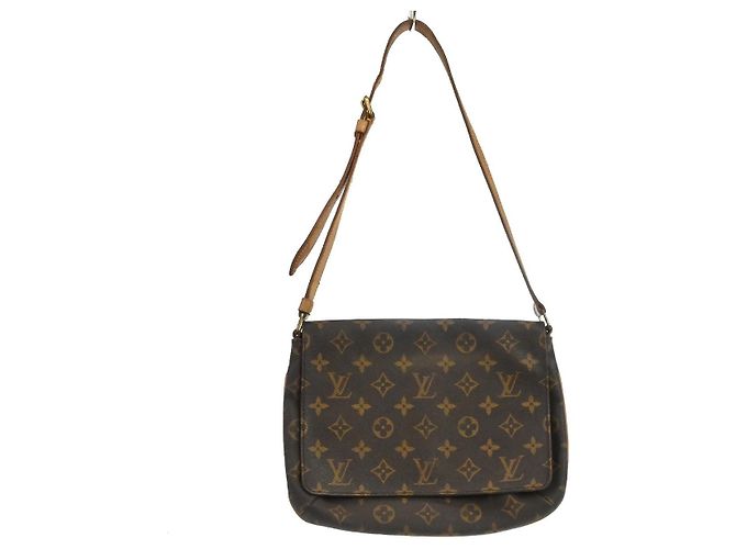 Louis Vuitton Musette Tango Monogram Canvas Marrone