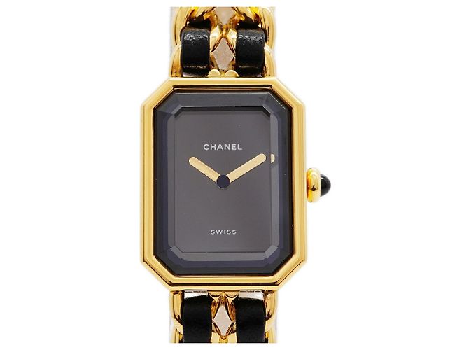 Orologio da donna Chanel Première L H0001 Quadrante Nero