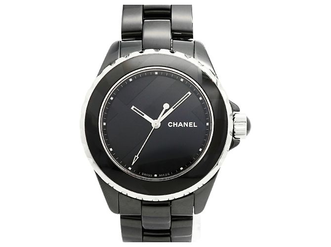 Orologio da uomo Chanel J12 Untitled H5581 Quadrante Nero