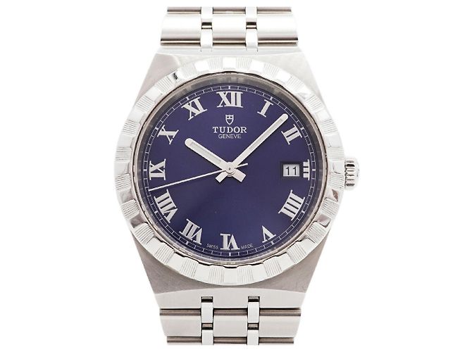 Autre Marque Orologio da uomo Tudor Royal 28500 Quadrante Blu
