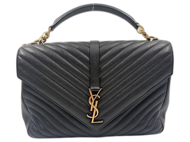Borsa Yves Saint Laurent College Nero