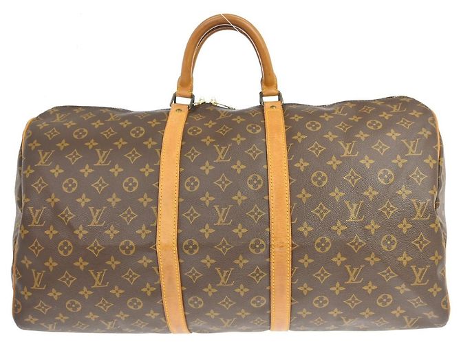 Louis Vuitton Keepall Monogram 55 Marron