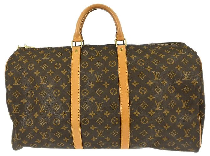 Louis Vuitton Keepall Monogram 55 Marrom