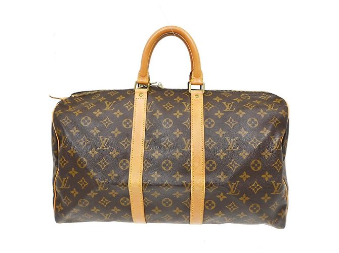 Louis Vuitton Keepall Monogram 45 Marrom