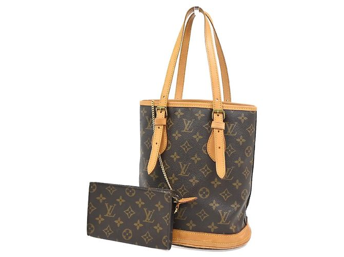 Louis Vuitton Bucket Monogram PM Marrom