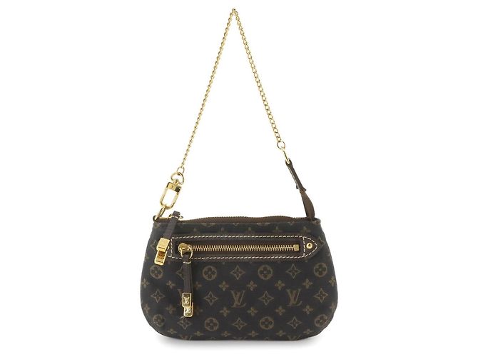 Borsa a mano Pochette Louis Vuitton Monogram Mini Lin Damier ebene