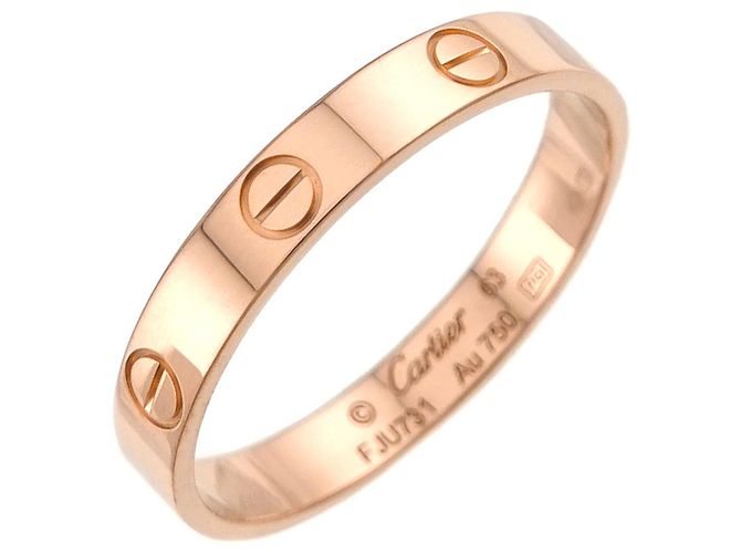 Anello Cartier Mini Love in oro rosa