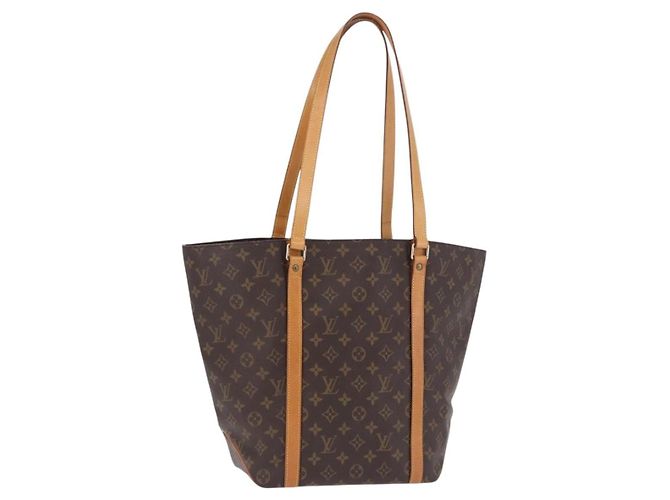 Saco de Compras Louis Vuitton Monogram Marrom