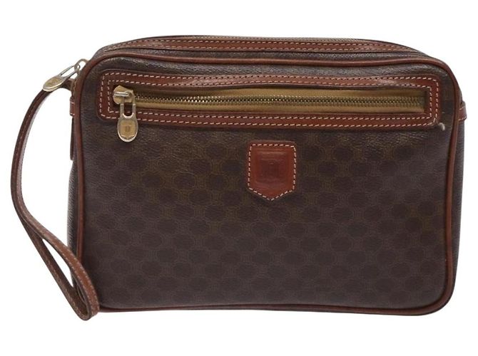 Céline Celine Macadam Canvas Medium Braun