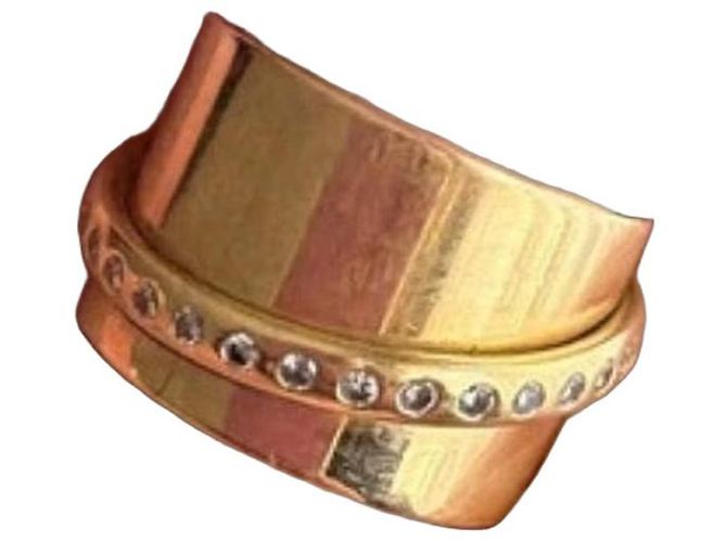 Dinh Van Ariane Ring aus Gelbgold mit Diamanten Golden