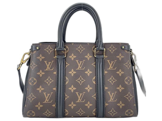 Borsa a tracolla Louis Vuitton Soufflot NV BB Marrone