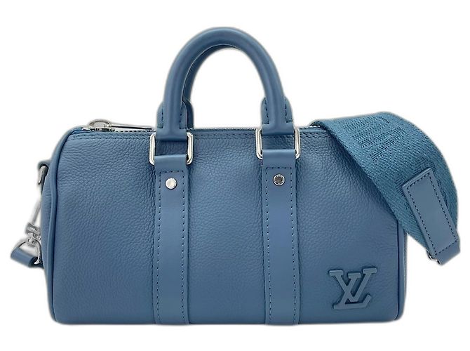 Louis Vuitton Keepall XS Handbag Navy blue