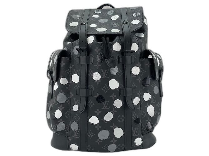 Louis Vuitton Christopher MM Rucksack Schwarz