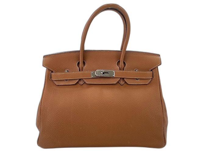 Hermès Sac à main HERMES Birkin 30 en marron