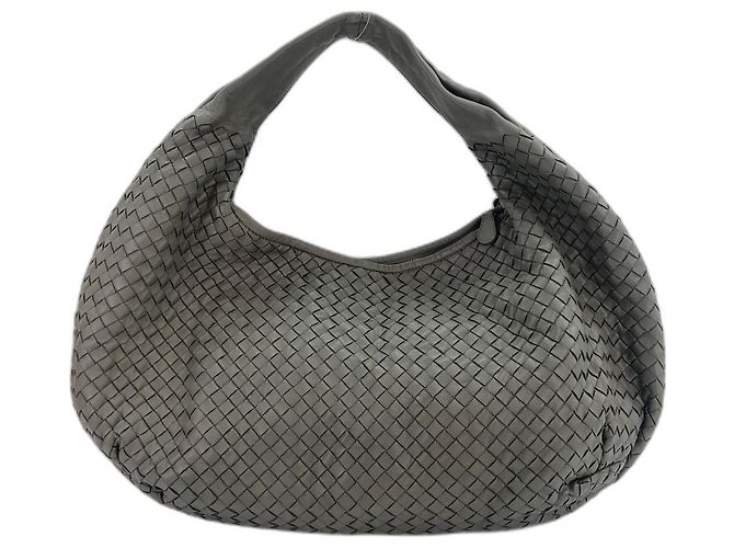 Borsa a tracolla Bottega Veneta Intrecciato Marrone