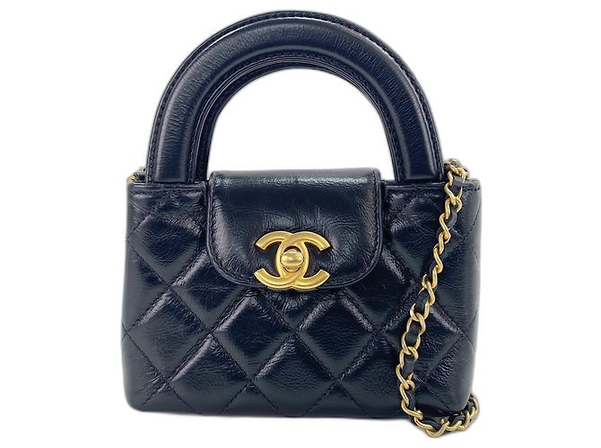 Borsa a tracolla Chanel Matelassé in nero