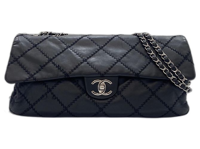 Borsa a tracolla Chanel nera Nero