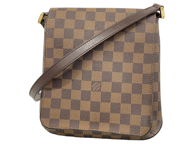 Borsa a tracolla Louis Vuitton Damier Musette Salsa Damier ebene