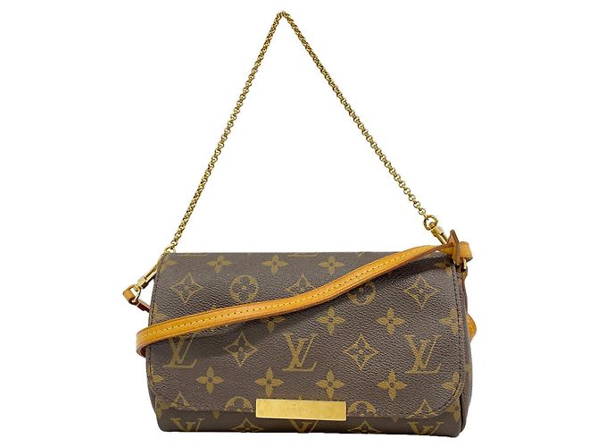 Borsa Louis Vuitton Monogram Favorite PM Marrone