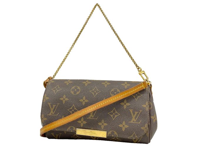 Borsa Louis Vuitton Monogram Favorite PM Marrone