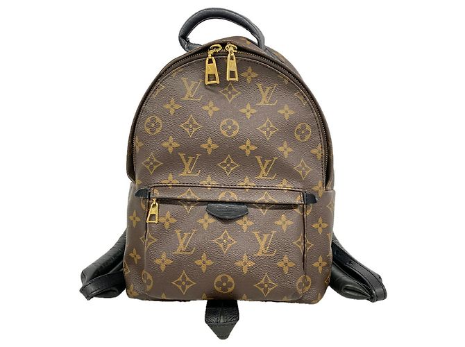 Louis Vuitton Monogram Palm Springs Rucksack PM M44871 Braun
