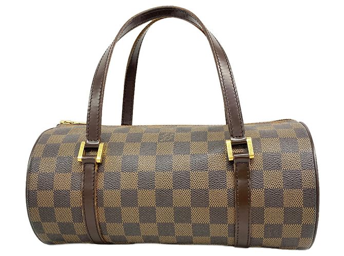 Borsa Louis Vuitton Damier Papillon 26 N51304 Ebene da donna Damier ebene