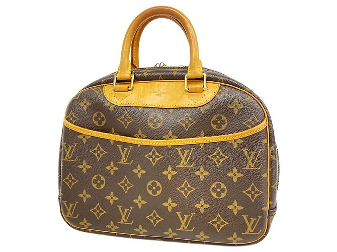 Borsa Louis Vuitton Monogram Trouville Marrone
