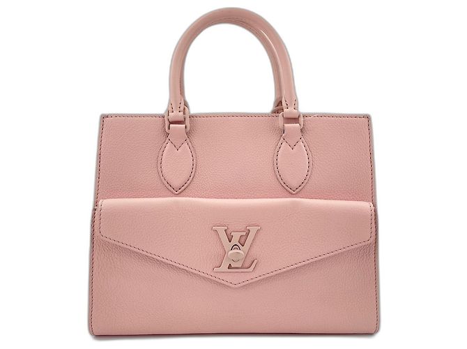 Borsa Louis Vuitton Lockme PM in rosa