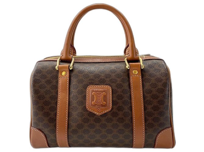 Céline Borsa CELINE Macadam 26 in marrone
