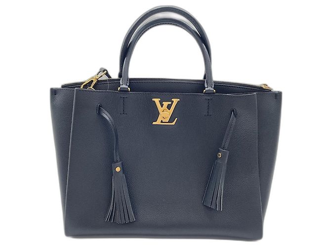 Borsa a mano Louis Vuitton Lockmere Nero