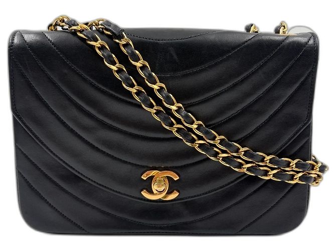 Borsa a mano Chanel nera Nero
