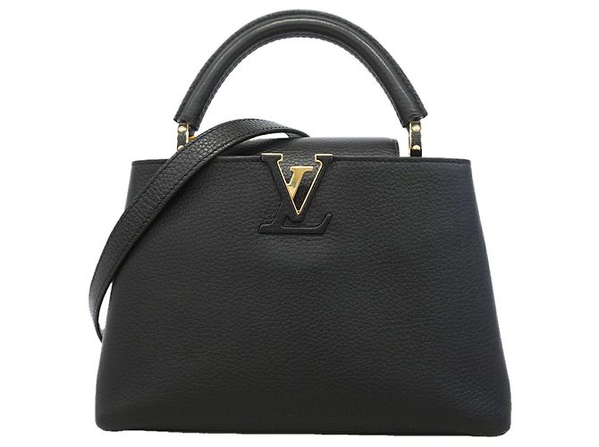 Borsa Louis Vuitton Capucines BB Nero