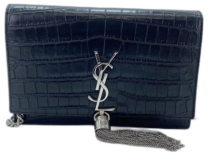 Borsa a tracolla Yves Saint Laurent Kate Nero