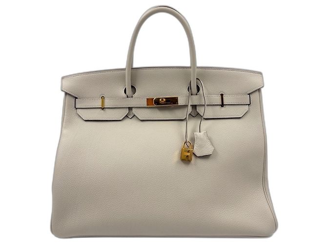 Hermès Bolso Hermes Birkin 35 en Beige