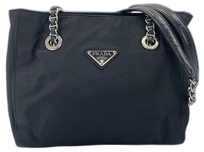 Borsa a tracolla Prada nera Nero