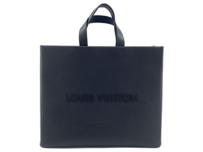 Borsa Louis Vuitton Shopper Tote MM Nero