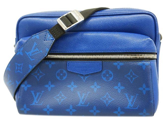 Borsa a tracolla Louis Vuitton Taigarama Outdoor PM Blu