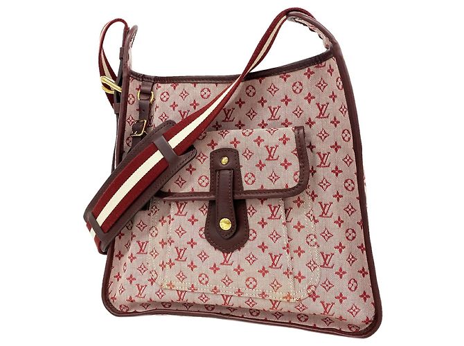 Bolsa de Ombro Mini Monogram Louis Vuitton Fuschia